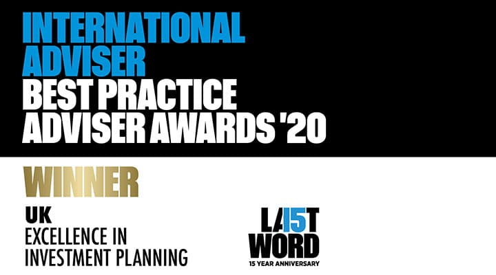 2020 IA Best Practice Adviser Awards - UK Excellence in Investment Planning (Winner)
