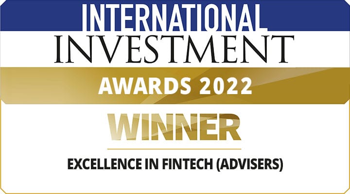 2022 Investment International Awards - EU Excellence in Fintech, Advisers (Winner)