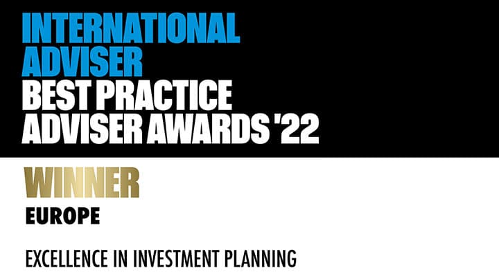 2022 IA Best Practice Adviser Awards - EU Excellence in Investment Planning (Winner)